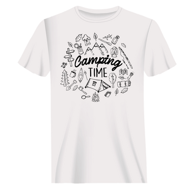 Camping Elements Man T-Shirt